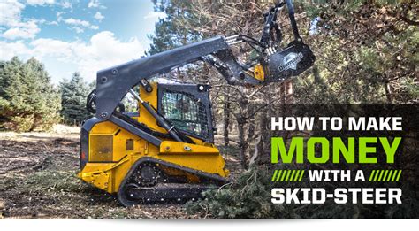 skid steer in action|make money with skid steer.